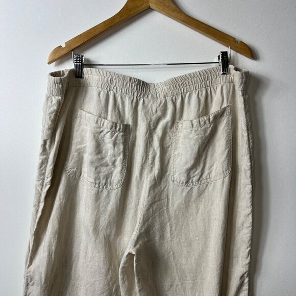 Chico's 100% linen pants women’s size 3/XL - Picture 8 of 10